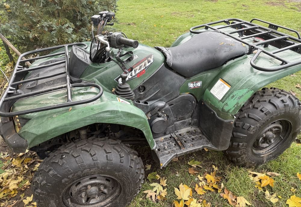 Yamaha Grizzly 450 4x4 z dokumentami