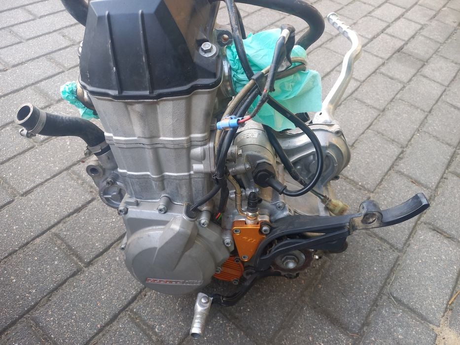 Ktm exc 450 silnik 2015 kolano wydechowe kopka instalacja set