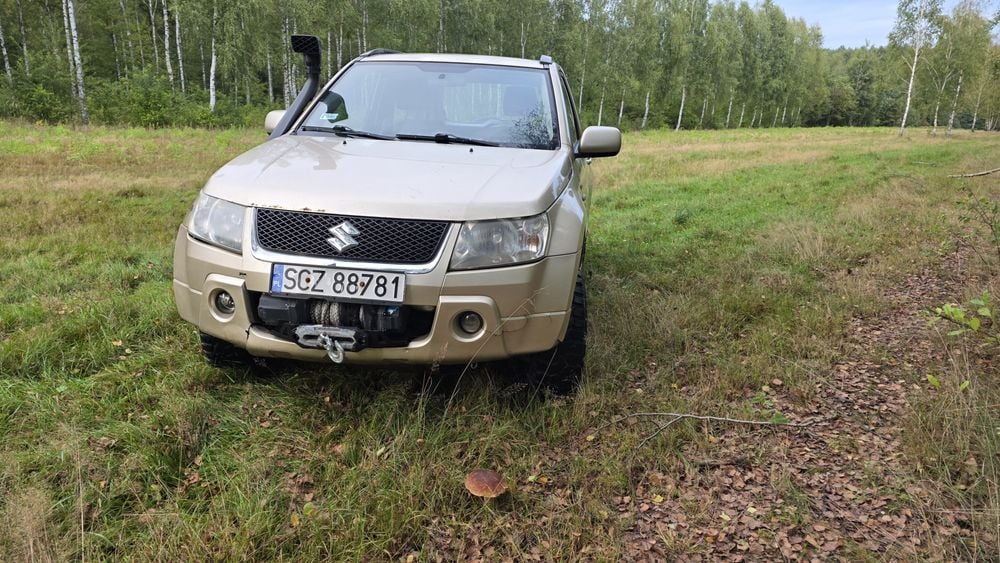 Suzuki Grand Vitara II 4x4 Lift Dobinsons, wyciągarka