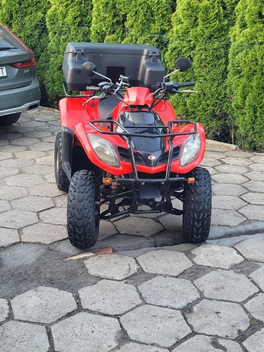 Quad Kymco mxu250 zarejestrowany