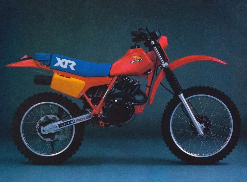 Honda XR200R 1983 rok XR200 - części