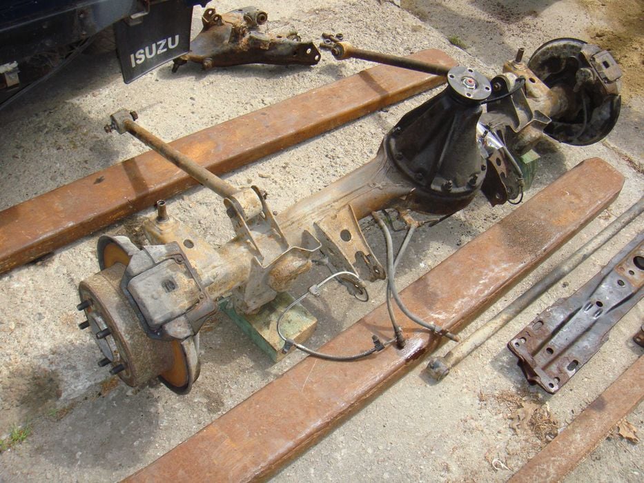 Toyota Land Cruiser 100 4,2 TD most tylny z blokadą 4-10