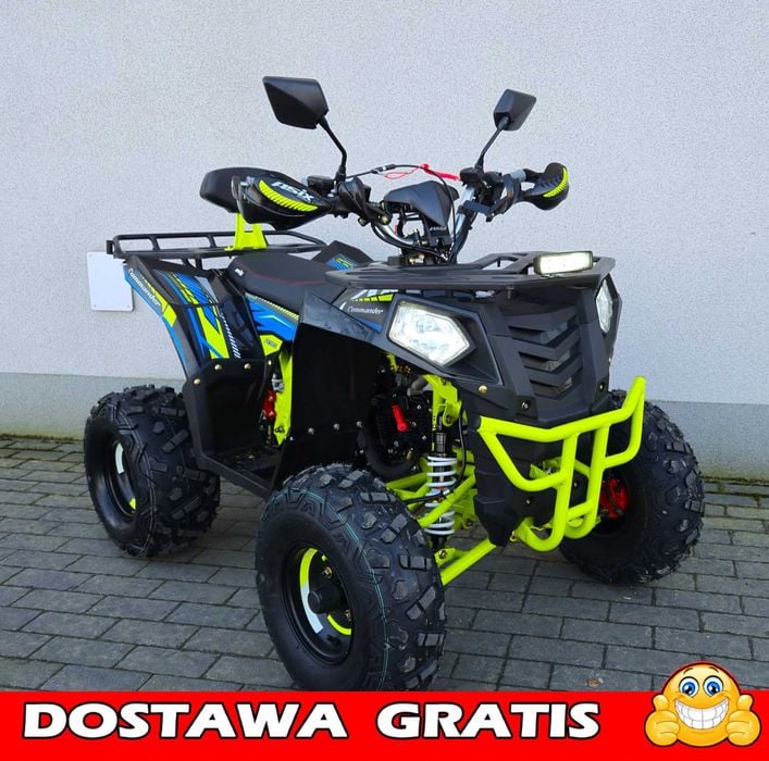 Dostawa GRATIS  w 48h !!! Asix Commander 125 cc BLACK FRIDAY