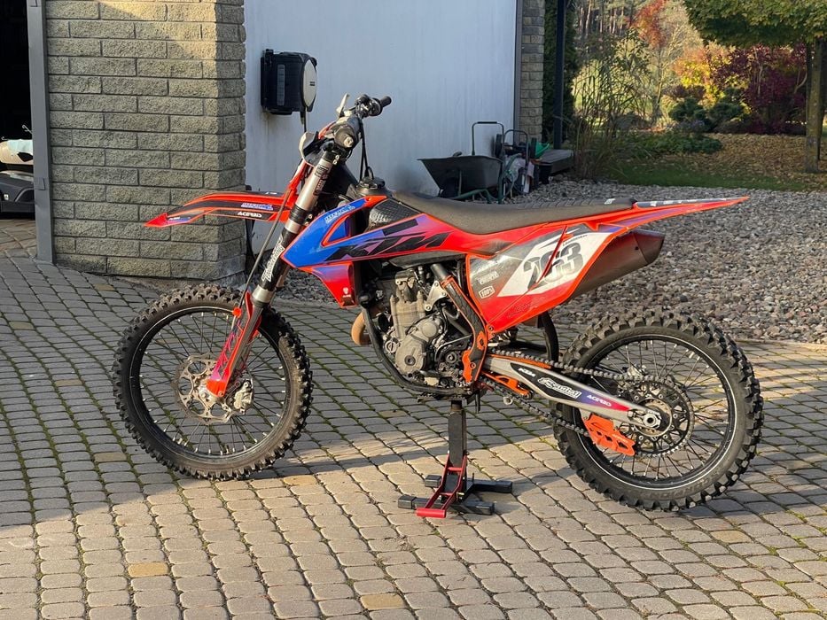 Ktm sxf 350 *17r  wtrysk mapy zapłonu