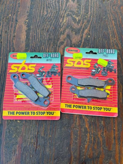 sbs klocki hamulcowe hamulca przod przednie kawasaki KFX 700 r 04-11