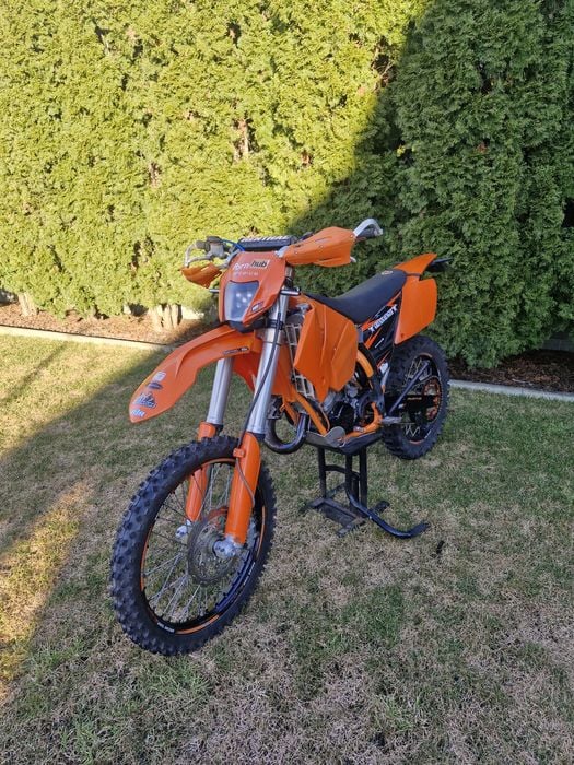 KTM EXC 125 2t , KAT A1 , KAT B. Po odbudowie.