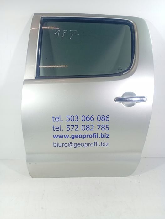 Toyota HILUX 7 VII 05-15 DRZWI LEWE TYLNE TYŁ kod lakieru 1F7