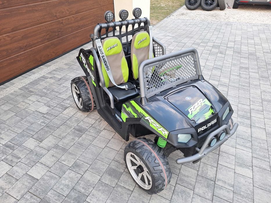 Peg Perego Polaris Ranger Rzr 24V Green Shadow Quad