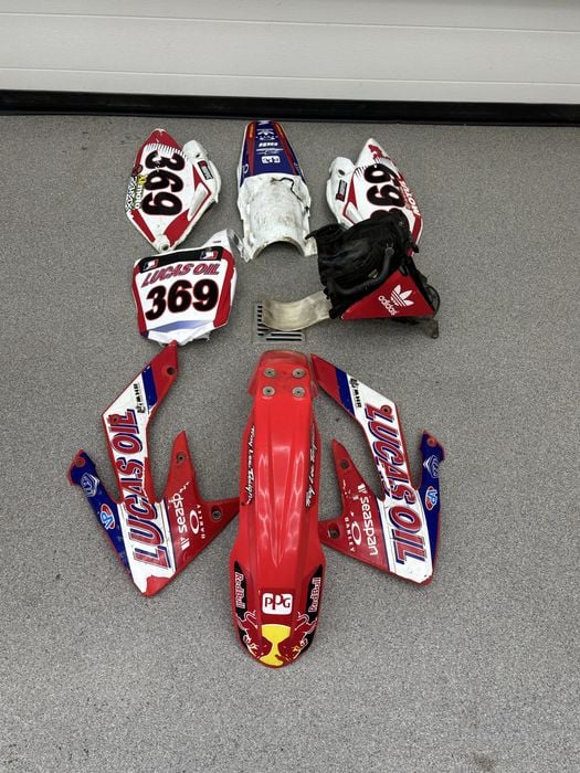 Komplet plastików Plastiki HONDA CRF250 R 04-09
