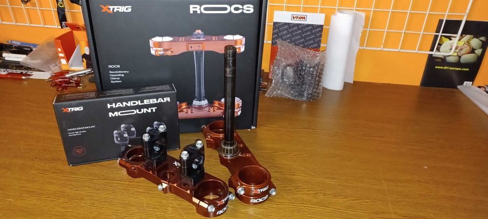 XTRIG połki KTM SX 85 , MC 85, TC85 z mocowaniami kierownicy