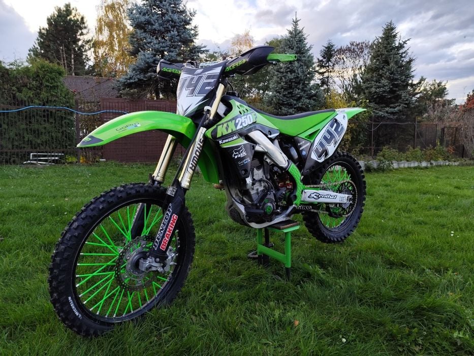 Kawasaki kxf 250 cross, pro circuit, podwójny wtrysk