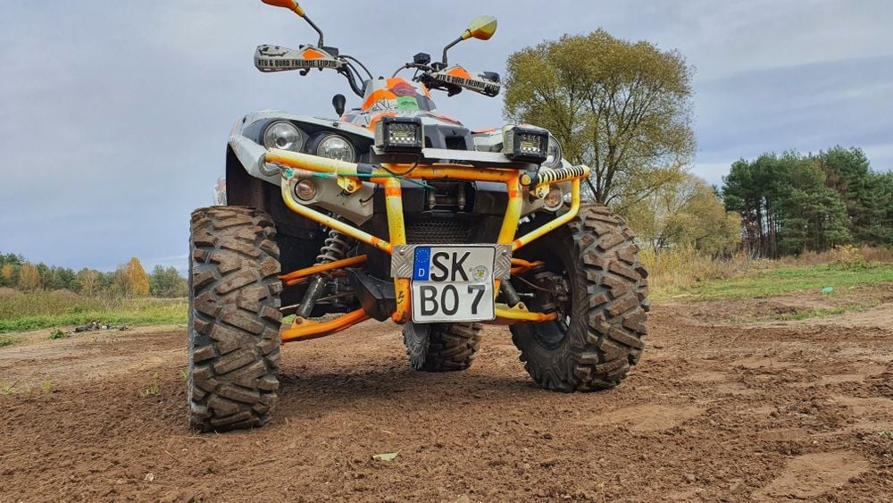 Quad terenowy sport Access triton 400 doinwestowany po dużym serwisie