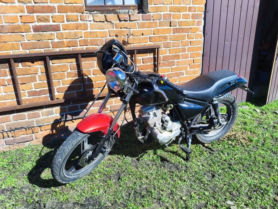 motocykl Romet soft choper 125 kat.B, A1