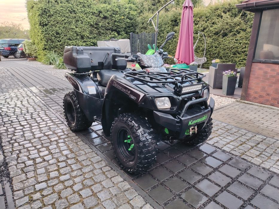 Quad Kawasaki brute force 650 KVF 4x4 homologacja