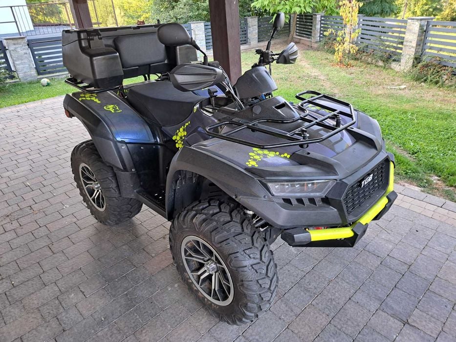 Quad TGB Blade 550 jak 600 4x4 EFI Kufer wciagarka n. model LED zarej