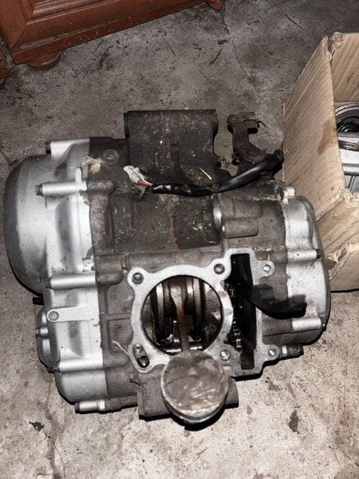 Silnik Yamaha WR125X 2009 – uszkodzony – na części / do remontu