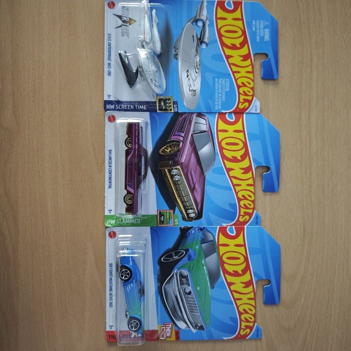 Hot Wheels 2023 Long Card Enterprise Lincoln Mustang Łódź