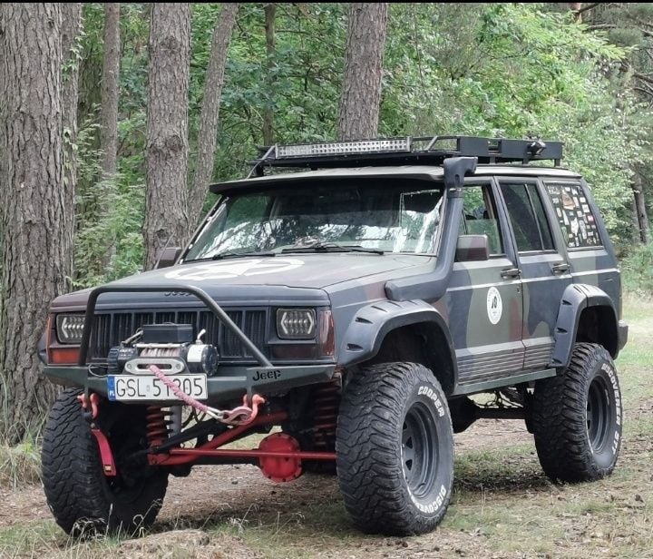 JEEP XJ Cherokee 4.0 lpg 6.5'' lift. Full opcja