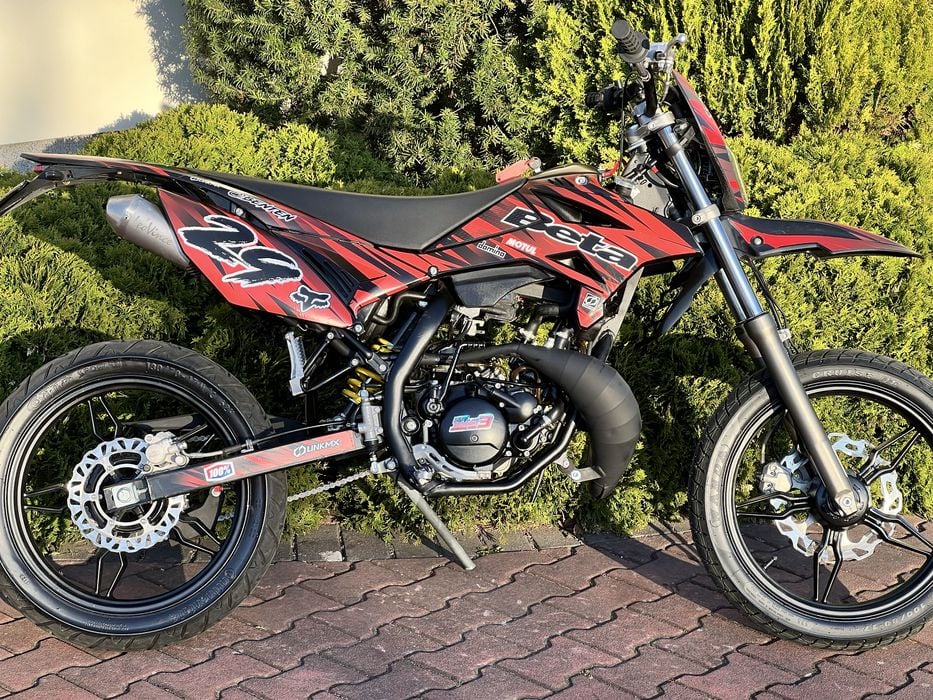 Beta rr 50cc mocno doinwestowana supermoto