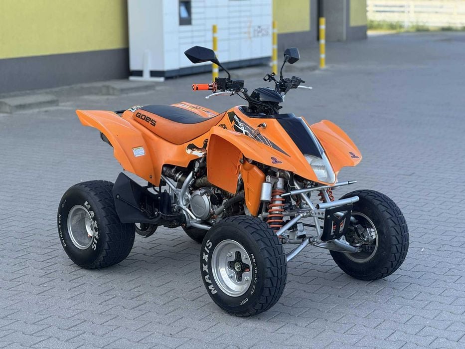 Quad GOES 450x 51km 2500km przegiegu zamiana