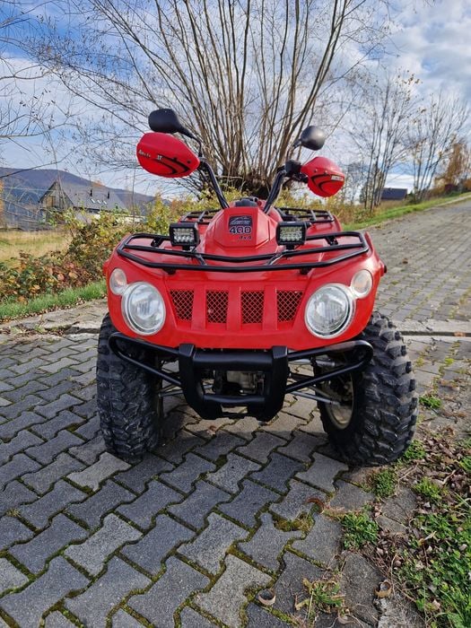 Arti cat 400 4x4 HOMOLOGACJA PIEKNY !!