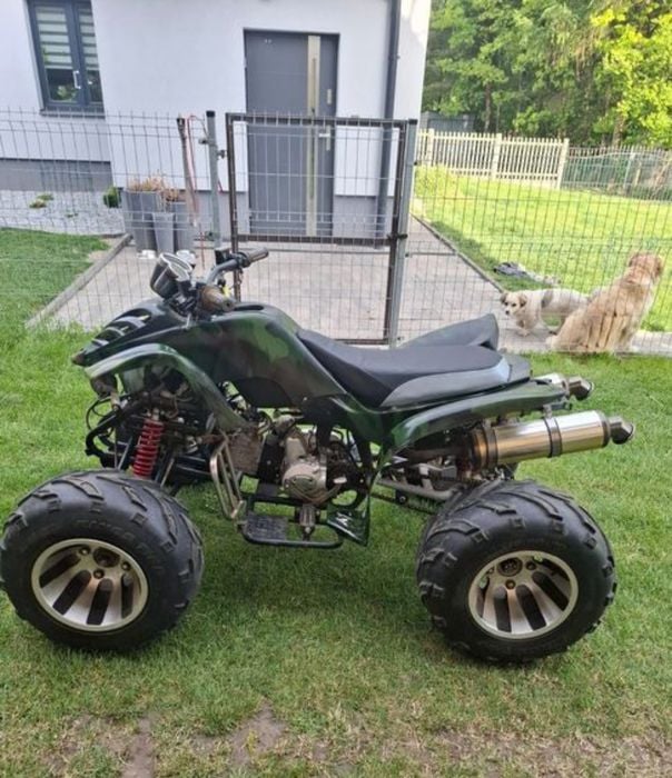 Quad 125 Duży 10 cali Alufelgi !