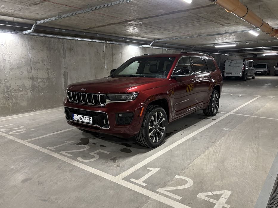 Jeep grand cherokee wl overland long faktura vat