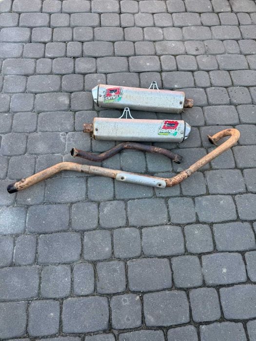 dmc wydech kolektor koncowka tlumik kolanko kawasaki KFX 700 r 04-11