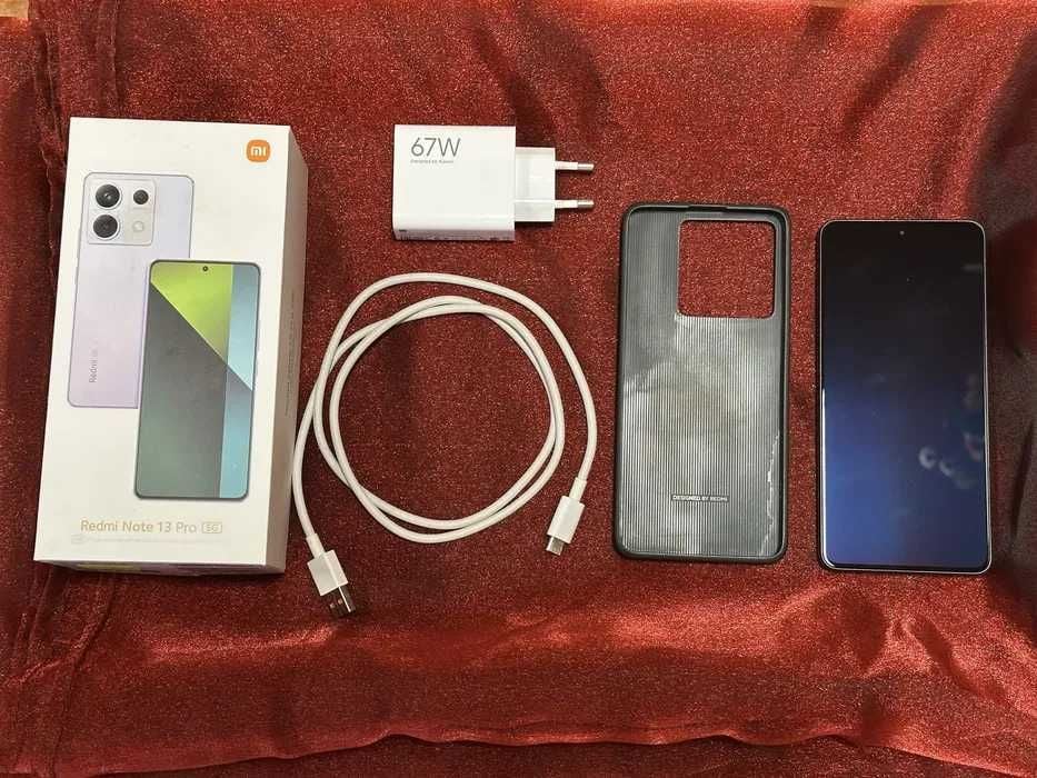 Redmi Note 13 Pro 5G - 8GB / 256GB - Midnight Black - Stan IDEALNY