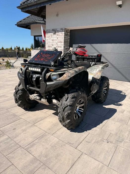 Yamaha Grizzly 700 camo zarejestrowany