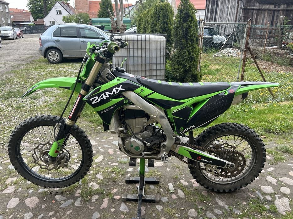 Kawasaki Kxf450 kx450f Rozrusznik 3mapy Launchontrol ZADBANY Bdb stan 140mth honda suzuki yamaha 250 450