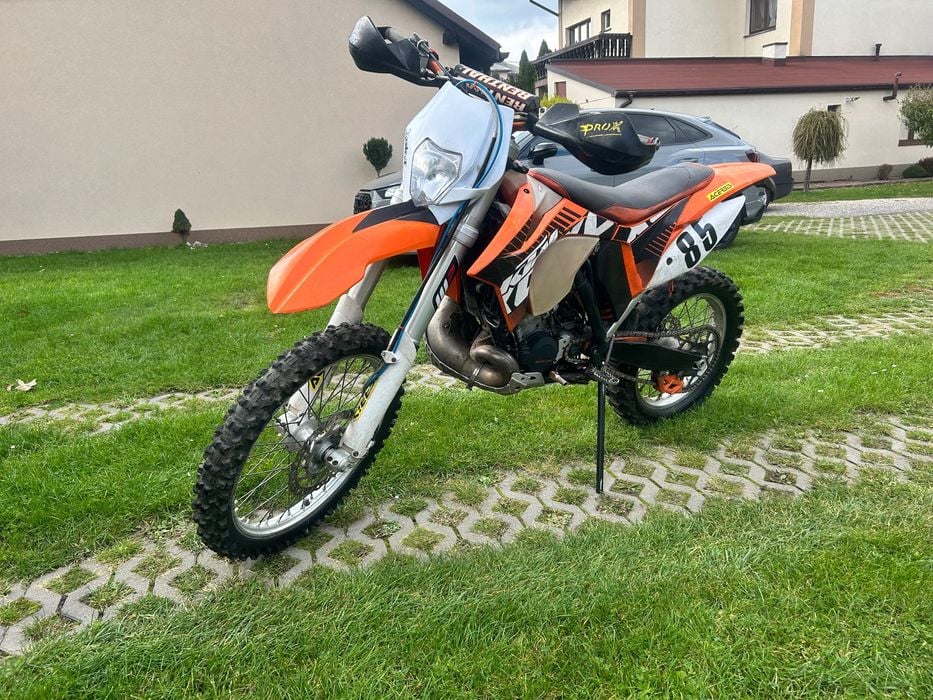 KTM EXC 200, 2012r, zarejestrowany, przegląd, ubezpieczenie.