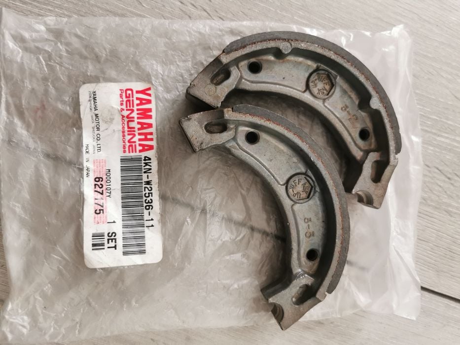 Yamaha grizzly 80 yfm szczeki hamulcowe klocki hamulca