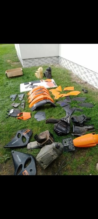 Ktm sx exc gs egs 250 300 380 94-03  błotnik przód