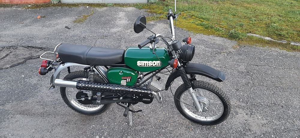Simson S51 Enduro Zarejestrowany Jak Nowy 4 Biegi Po Remoncie Igła DDR