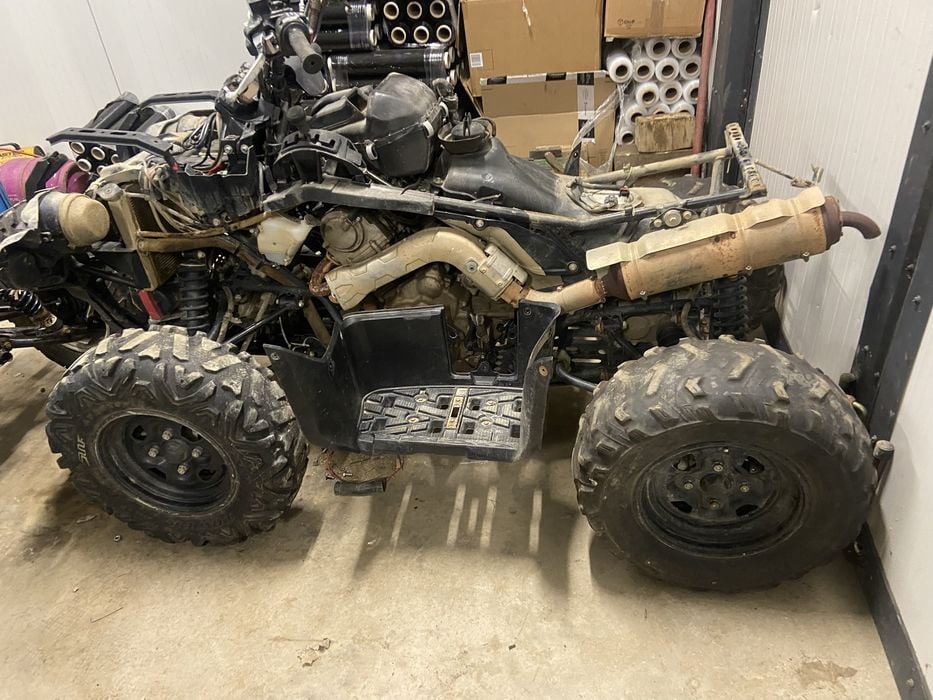 Częśći plastiki połoś lewa prawa wahacz zwrotnica Yamaha grizzly 700