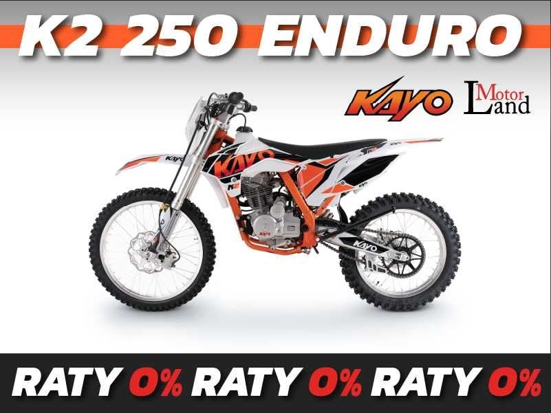 Kayo K2 250 Enduro Raty/Leasing/Transport Cała Polska ATVMOTOSQUAD