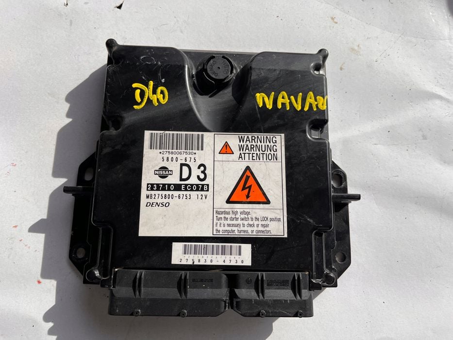 nissan navara d40 komputer sterownik silnika mb275800-6753