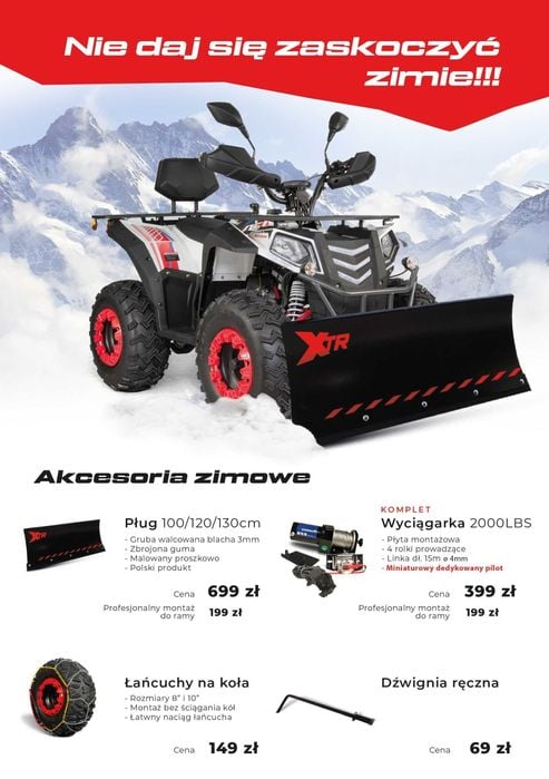 Quad Asix Apollo MAGNUM 200 Homologacja Transport Raty Serwis PŁUG