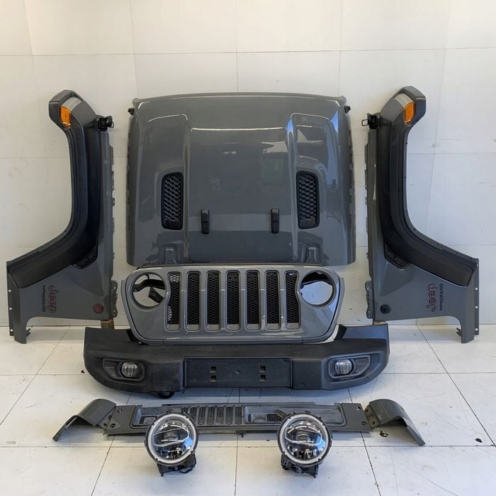 Kompletny Przód Maska Zderzak Pdn Jeep Wrangler Iv Jl Rubicon 20R