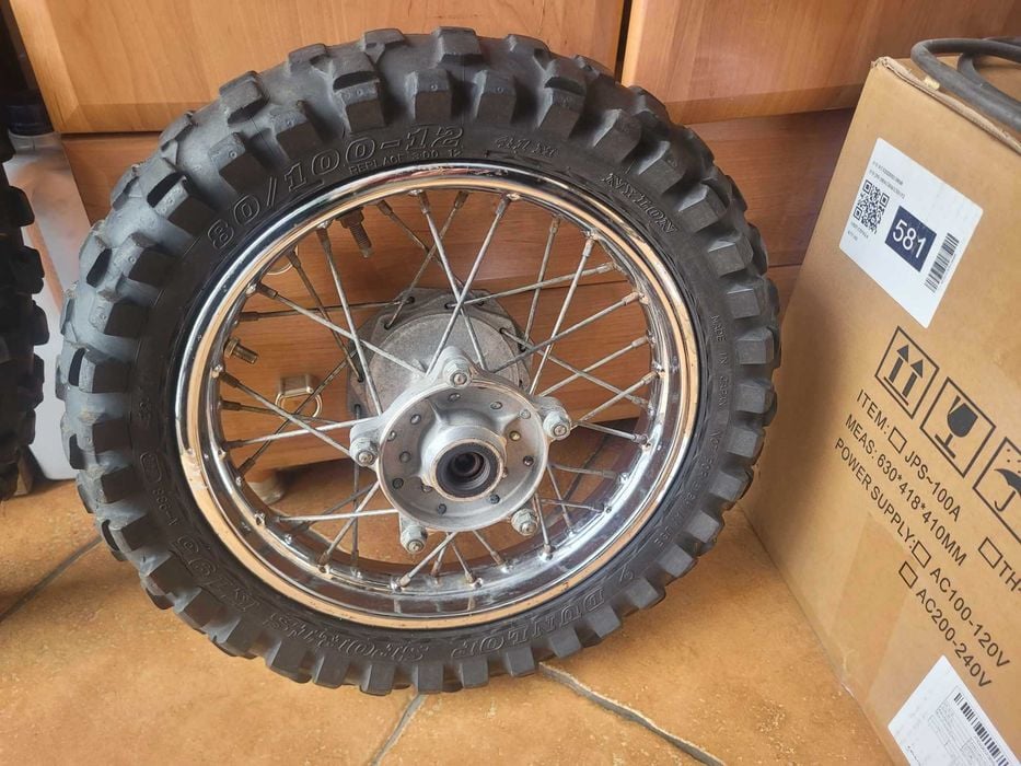 8-/100-12'' Felga KX koło KX60 kolo KX Felga tył KX 60 piasta KX 12''