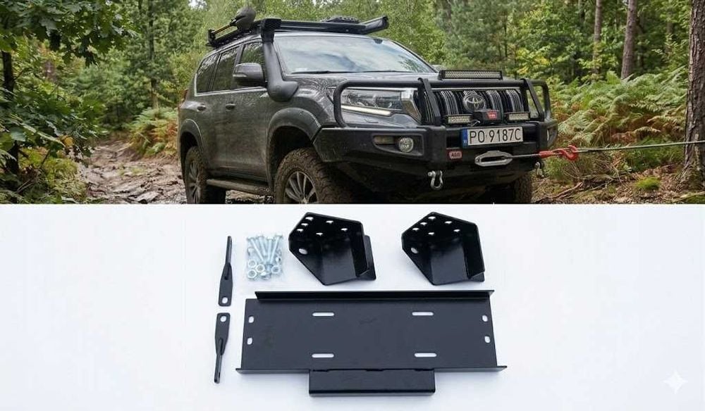 Płyta montażowa wyciągarki Toyota Land Cruiser 150