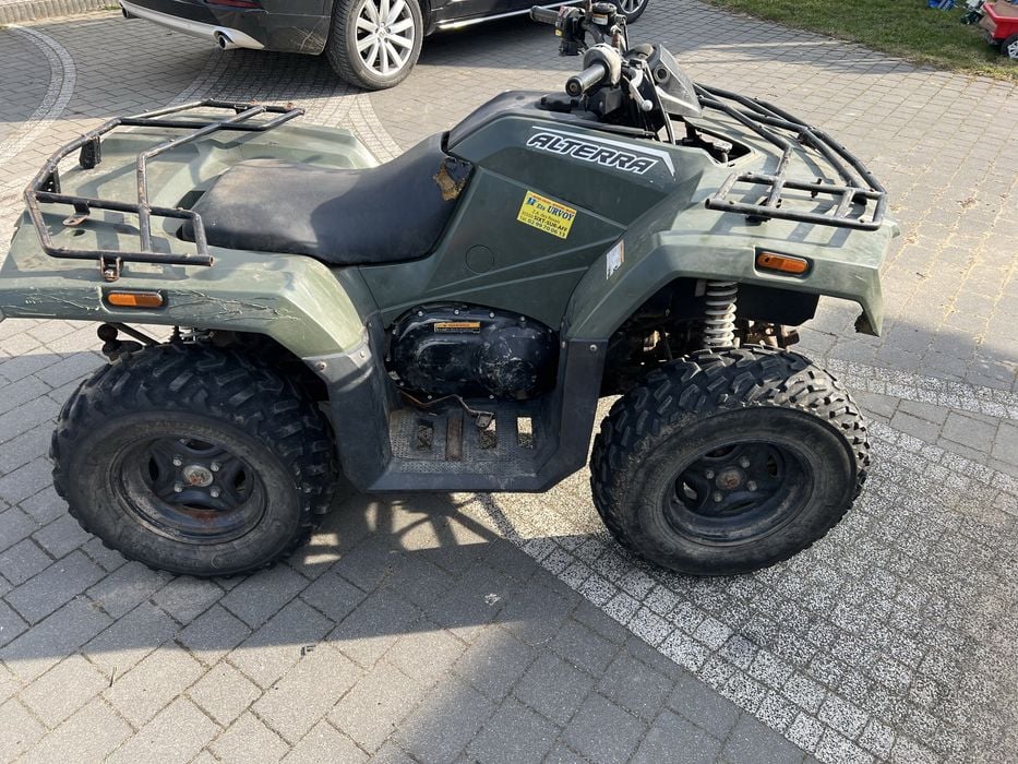 Sprzedam quad arctic cat alterra 450 tanio okazja canam yamaha