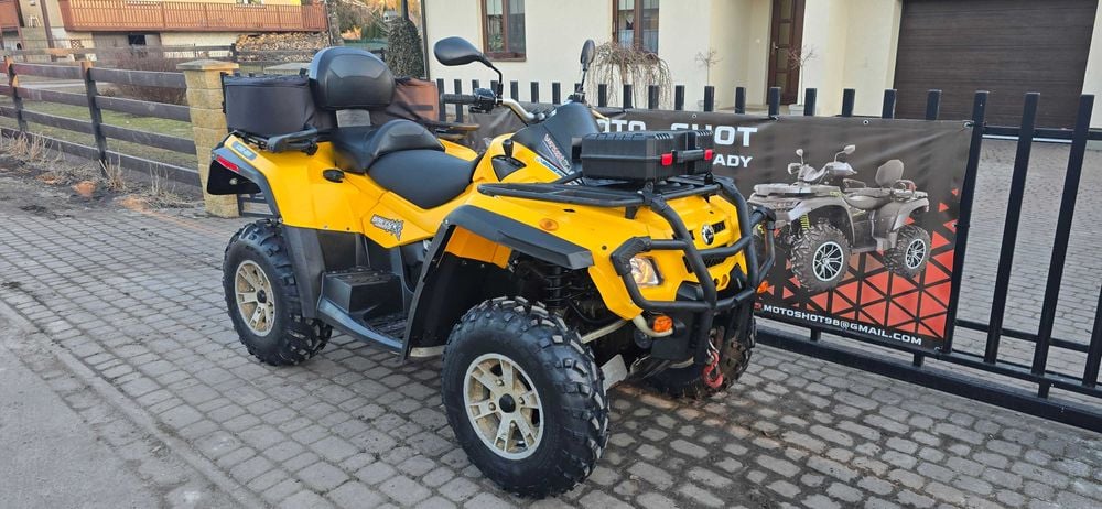 Quad Can Am Outlander 650 ! 4x4 ! LONG ! 2009r! Homologacja L7e 15Kw!