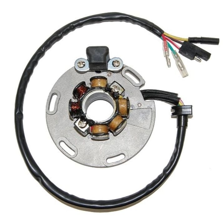 Stator Uzwojenie Alternator iskrownik Suzuki Rm 125 rok 87-91 Rm 250
