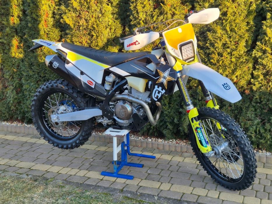 Husqvarna fe 350 model 2021 rockstar  zarejestrowana  oc przeglad 2027r  stan bdb bez wkladu 123mth 3500km zamiana ktm honda yamaha  suzuki beta