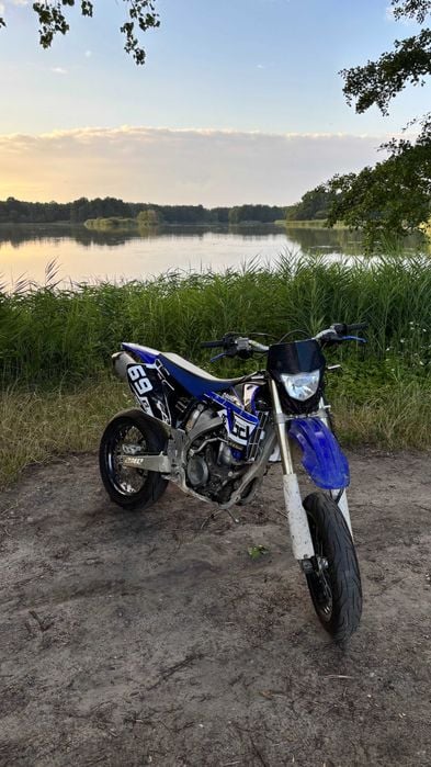 Yamaha WR 450F 2007 – po dużym serwisie, 480cc, supermoto