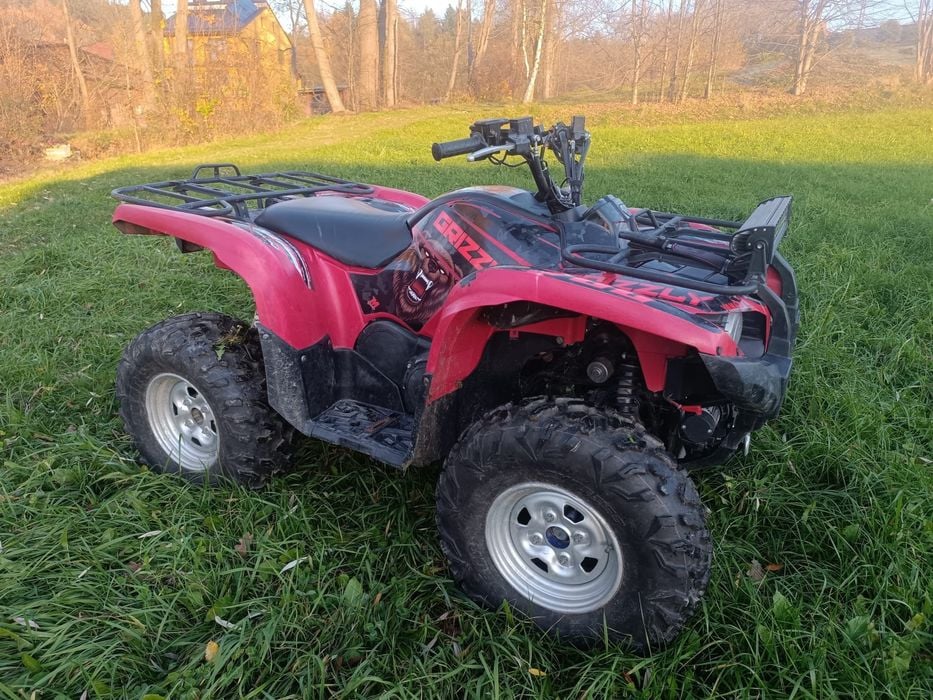 quad yamaha grizzly 700.