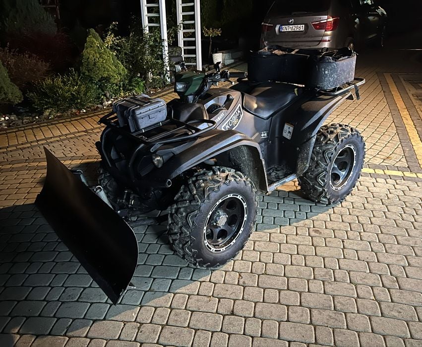 Quad Yamaha kodiak grizzly 700 z plugiem