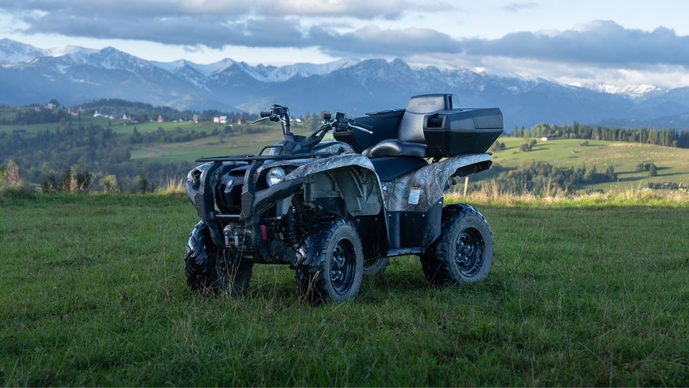 Yamaha Grizzly 700 FI • 1 właściciel • niski przebieg • pług